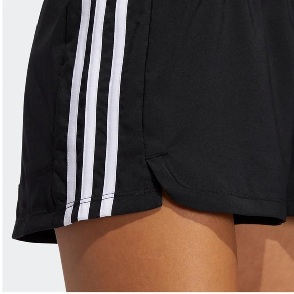 ADIDAS PACER 3-STRIPES WOVEN SHORTS SIZE 4X - Picture 4 of 5